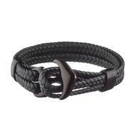 Bracelet Noir Homme Geographical Norway 315045 pas cher