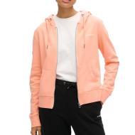 Veste Zippée Orange Femme Superdry Plain pas cher