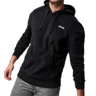 Sweat à capuche Noir Homme Schott Micro Polar pas cher