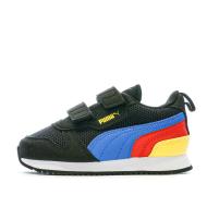 Baskets Noire/Rouge Garçon Puma 373618 pas cher