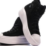 Baskets Noires Femme Converse Chuck Taylor All Star Move vue 7