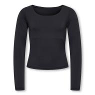 Girl's Black Long Sleeve T-Shirt Kids ONLY Kogea Photo of the Espace des Marques %store% store - view of %key%