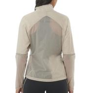 Chaqueta beige para mujer Salomon Sense Flow ver 2
