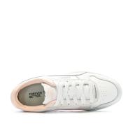 Baskets Blanc/Rose Femme Puma Carina Street vue 4