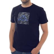 T-shirt Marine Homme Kappa Graphik