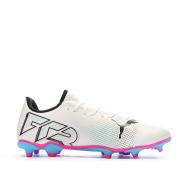 Chaussures de Football Blanc/Bleu Homme Puma Future 7 Play Fg/ag vue 2