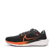 Chaussures de running Noire/Orange Homme Nike Air Zoom Pegasus pas cher