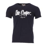 T-shirt Marine Homme Lee Cooper Orex pas cher