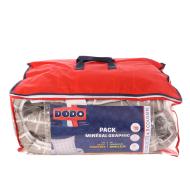 Pack couette + 1 coussin Grise Dodo 140x200cm pas cher