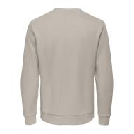 Sweat Beige Homme Only & Sons Chase vue 2