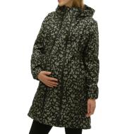 Manteau de Grossesse et de Portage Noir Femme Mamalicious Leo 3in1 Softshell pas cher