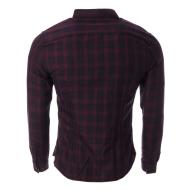 Chemises Noir/Rouge à Motifs Homme Teddy Smith Carton Ml vue 2