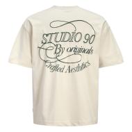 Jack & Jones Niagara Crew Neck Beige Boys’ T-shirt Photo of the Espace des Marques %store% store - view of %key%