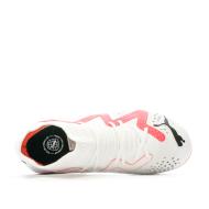 Chaussures de Football Blanc/Rose Garçon PUMA Future Match vue 4