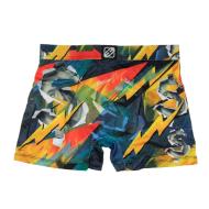Boxer Noir/Bleu/Jaune à Imprimés Homme Freegun Vib vue 2