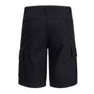 Short Noir Garçon Jack & Jones Cole vue 2