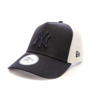 Casquette Noir/Blanche Homme New Era League Trucker Neyyan pas cher