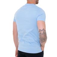 T-shirt Bleu Ciel Homme Tommy Hilfiger Chest vue 2