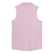 Polo Golf Rose Femme Puma Cloudspun Piped vue 2