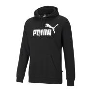 Sweat à Capuche Noir/Blanc Homme Puma Big Logo pas cher