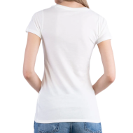 T-Shirt Blanc Drapeau Femme Pepe Jeans Blaze vue 2