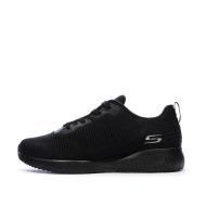 Baskets Noires Femme Skechers Bobs Squad Tough Talk pas cher