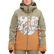 Manteau Orange/Kaki Femme O'Neill Carbonite pas cher