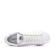 Baskets Blanches/Vertes Homme Lacoste Carnaby Cup vue 4