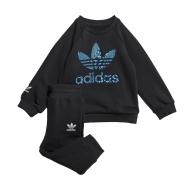 Survêtement Marine Garçon Adidas Crew Set pas cher