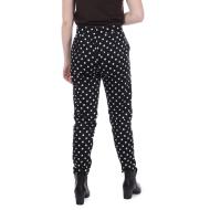 Pantalon à pois noir/blanc femme French Connection vue 2