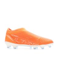 Chaussures de Football Orange Garçon Puma Ultra Match vue 2