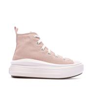 Baskets Rose Fille Converse All Star Move Platform vue 2