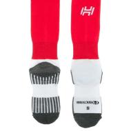 Chaussettes de foot Rose Corail Mixte Hungaria Footsocks vue 2