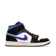Baskets Noir/Bleu Homme Nike Air Jordan 1 Mid vue 2