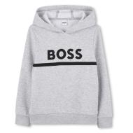 Hugo Boss Boys’ Grey Hooded Top J52748 affordable
