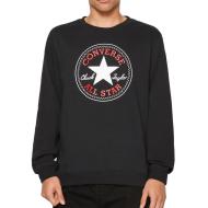 Sweat Noir Homme Converse Patch