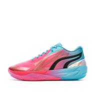 Chaussures de basketball Rose/Bleu Homme Puma LaMelo 02 Ball pas cher