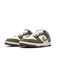 Dunk Low Baskets Vert/Blanc Homme Nike vue 6