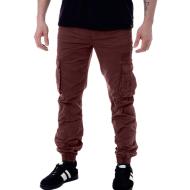 Pantalon Cargo Bordeaux Homme Paname Brothers Costa