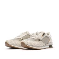 Baskets Doré Femme Marco Tozzi Cream Comb vue 6