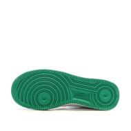 Basket Blanc/Vert Femme Nike Air Force 1 Sculpt vue 5