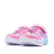 Baskets Roses/Mauves Fille Skechers Infinite Heart vue 6