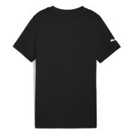 T-Shirt Noir Garçon Puma Ferrari Kids Colored vue 2