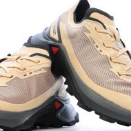 Chaussures de randonnées Beiges/Grises Femme Salomon Supercross 4 vue 7