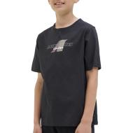 T-Shirt Noir Garçon Jack & Jones Cotier