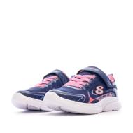 Baskets Marine Fille Skechers Wavy Lites vue 6