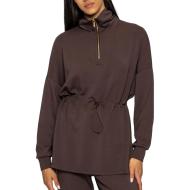 Sweat Marron Foncé Femme Soul Studio Hz