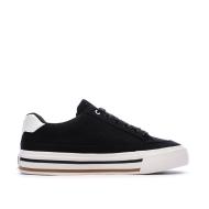 Weiß/Schwarze Puma Court Classic Sneaker für Damen Ansicht 2
