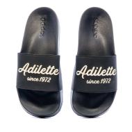 Claquettes Noires Homme Adidas Adilette Shower vue 3
