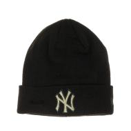 Bonnet Noir Homme New Era Metallic pas cher
